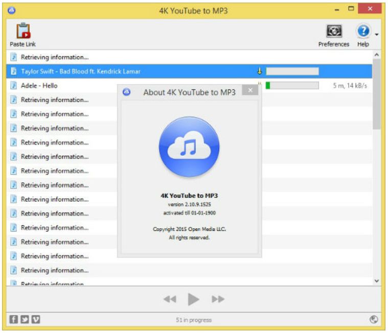 4K YouTube to MP3 4.12.1.5530 instal the new version for windows