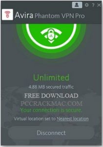 avira phantom vpn pro crack 2021