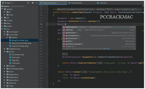 phpstorm enter key of crack