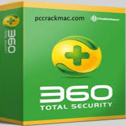 360 Total Security 11.0.0.1308 software information table showing developer, version, file size, category and supported operating systems.