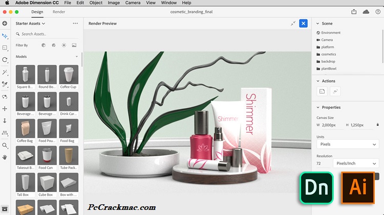 Adobe Dimension CC Full Version