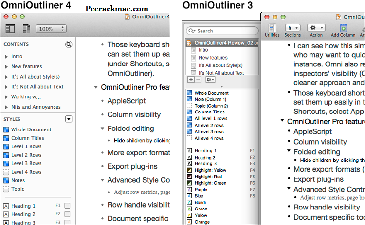 OmniOutliner Pro Latest Version